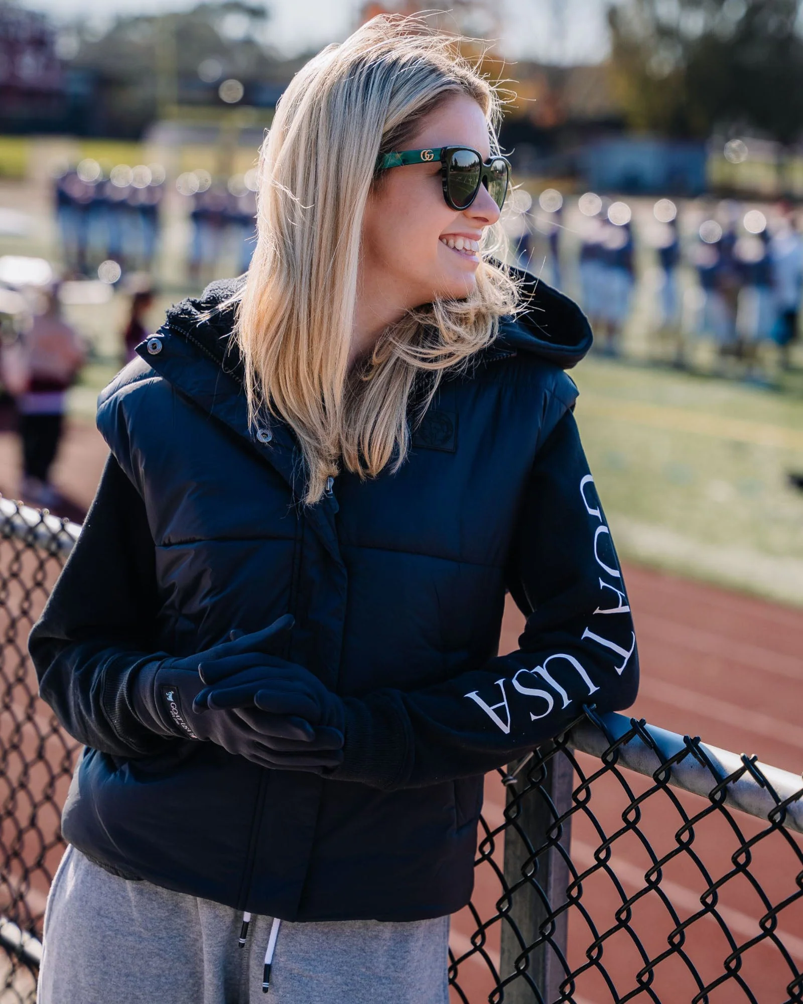 Women's Puffer Fleece Vest - Image 8